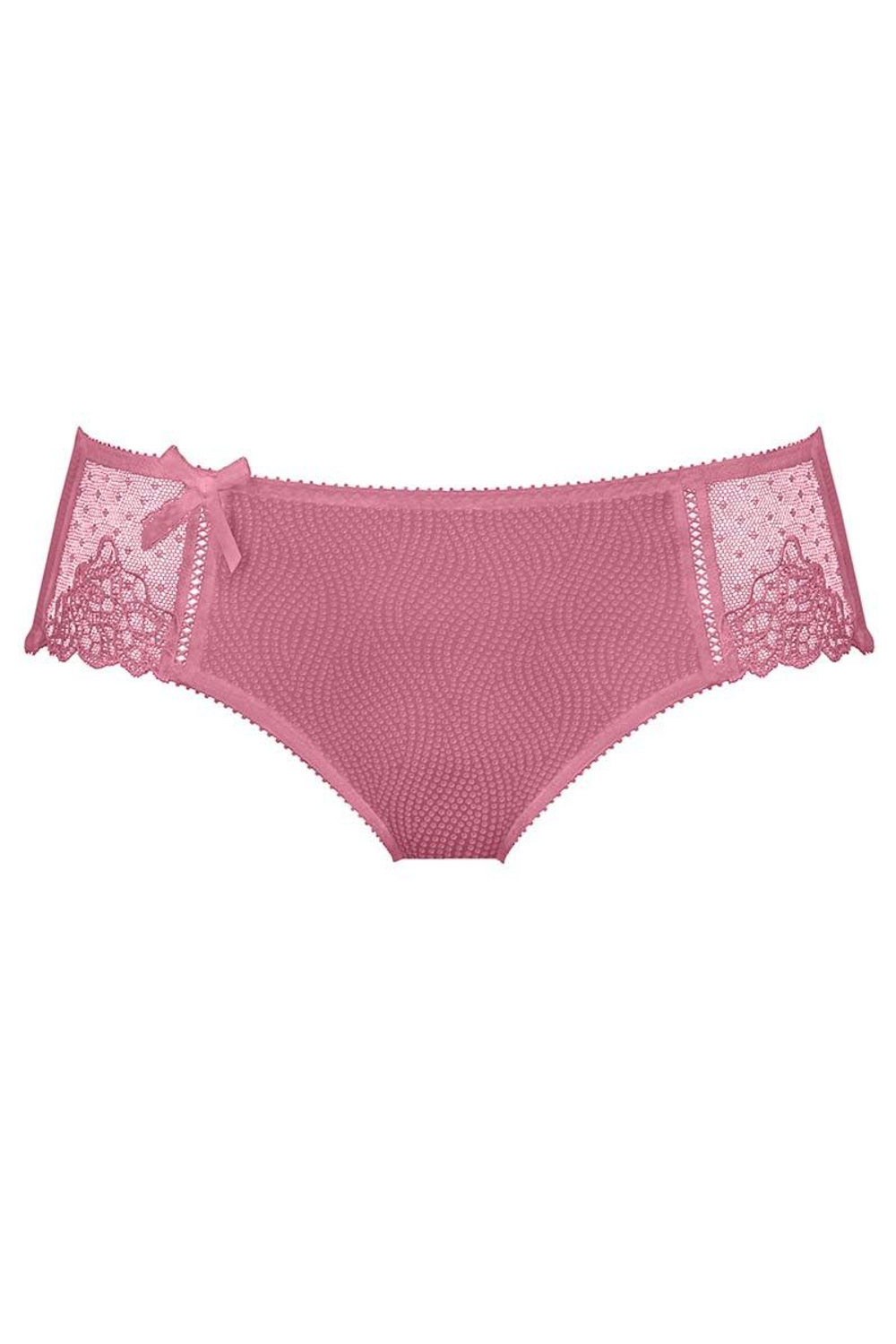 Трусы-шорты Erin с вышивкой (Размер: 42) (Цвет: кофейный)