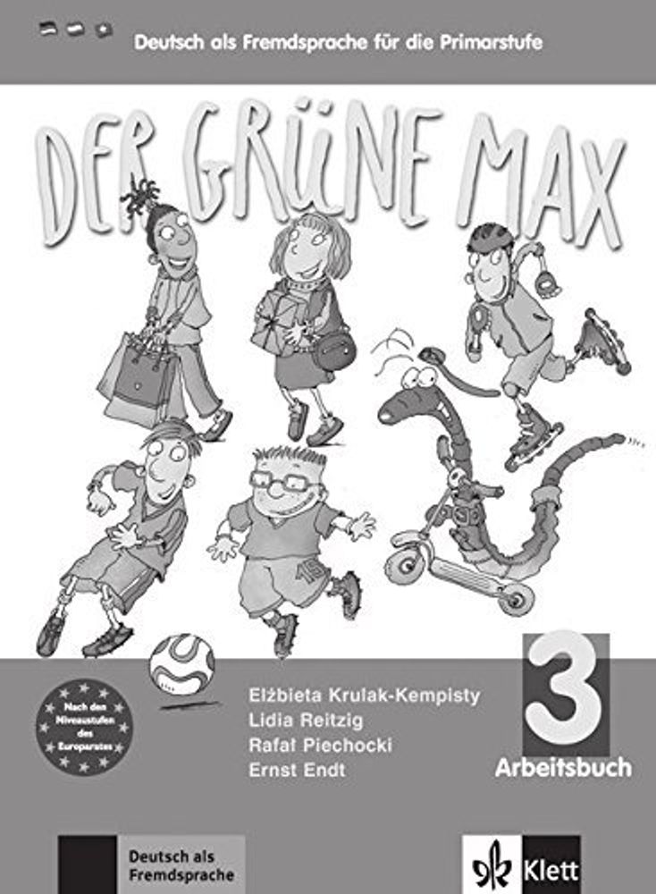 Der gruene Max 3  A2  Arbeitsbuch + CD