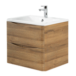 Мебель для ванной комнаты подвесная BelBagno ACQUA-700-2C-SO-RR 70см Rovere Rustico