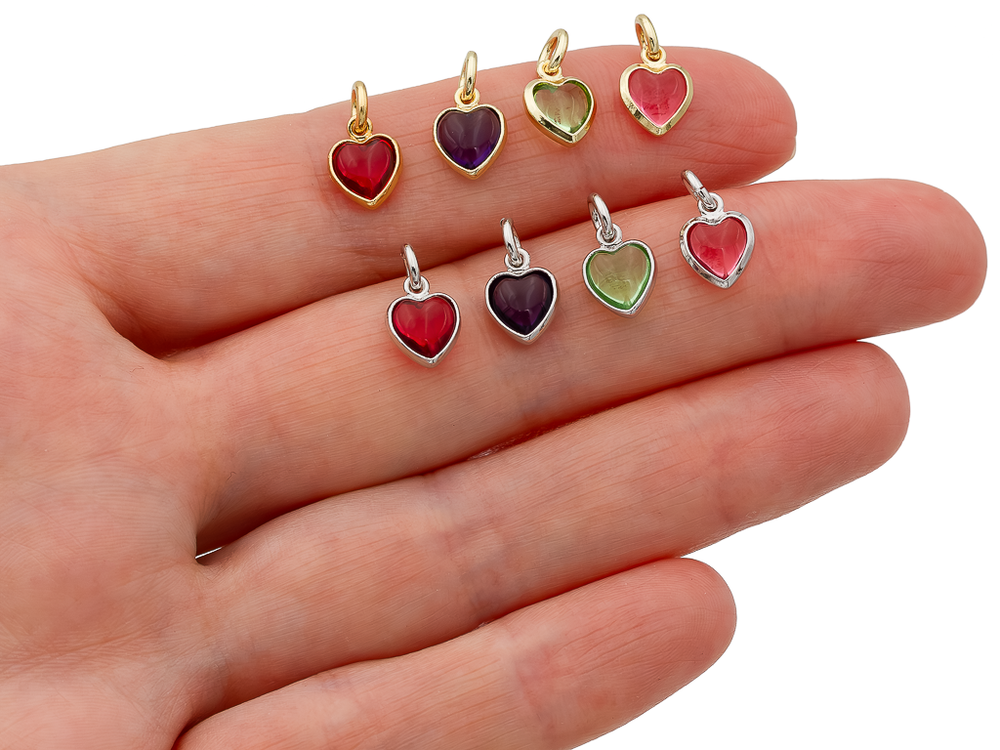 Подвеска Сердце-мини, 8,8мм