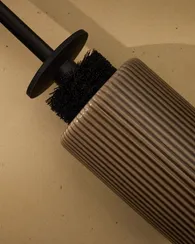 Щетка для унитаза Selime керамика коричневого цвета