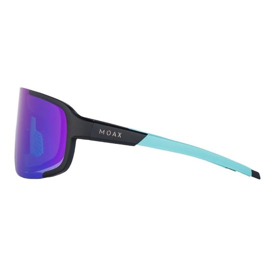Очки спортивные MOAX Viru черный бирюзовый фото 3
