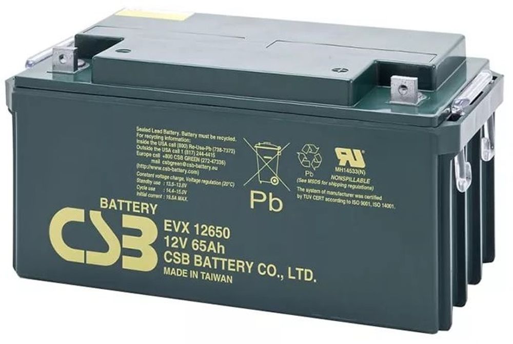 CSB EVX 12650 аккумулятор