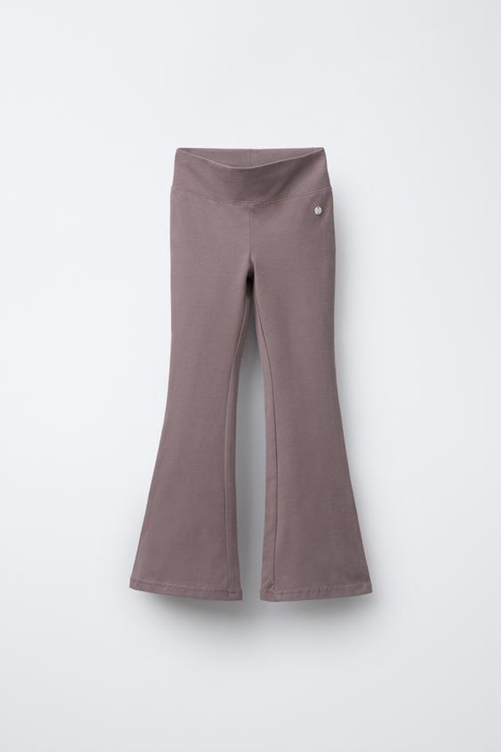 ZARA РАСКЛЕШЕННЫЕ ЛЕГИНСЫ, ПУДРОВО-РОЗОВЫЙ