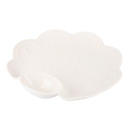 Блюдо " " 25х25х2,5см (min6) (фарфор) (транспортная упаковка)