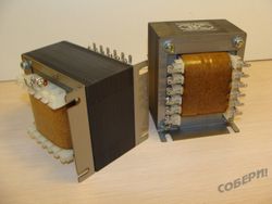 Трансформатор двухтактный выходной звуковой OT-PP-8,0/8-30-ТВ417 клон трансформатор ТВ417 купить