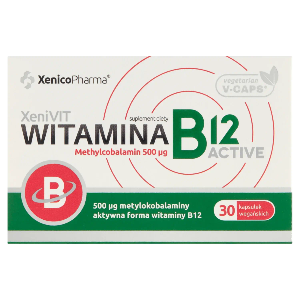 XeniVIT Витамин B12 Active 500 мкг - 30 капсул