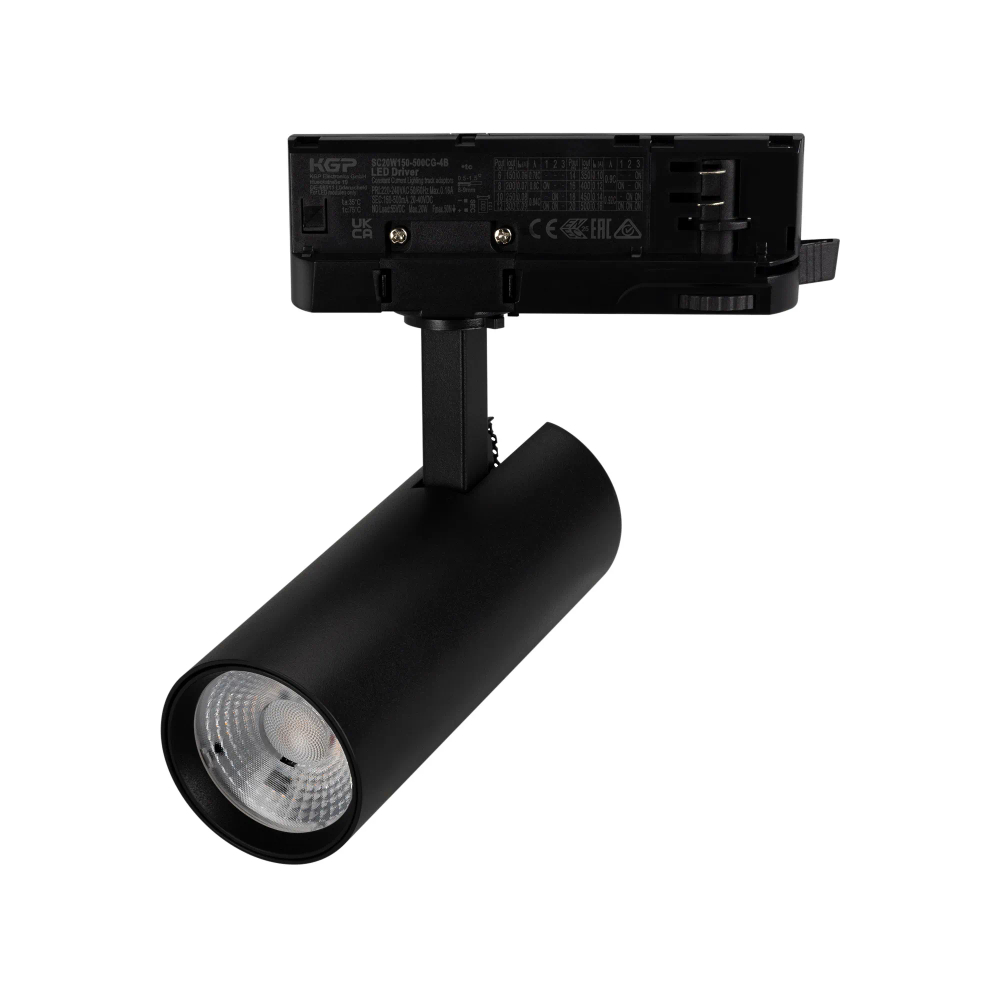 Светильник LGD-GERA-4TR-R55-10W Day4000 (BK, 55 deg, 230V) (Arlight, IP20 Металл, 5 лет) 055110