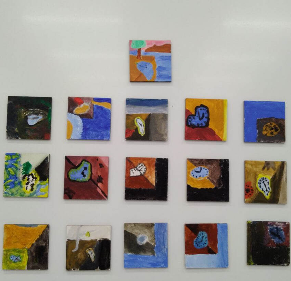 Картина в миниатюре. Магниты