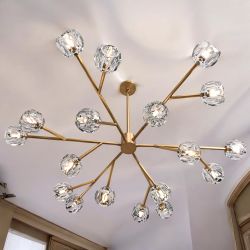 Люстра На Штанге Boule De Cristal Round Chandelier 18 By Imperiumloft