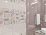 Плитка настенная Azori Brillo Perla 20.1x50.5 см 1.52 м² глянцевая цвет бежевый