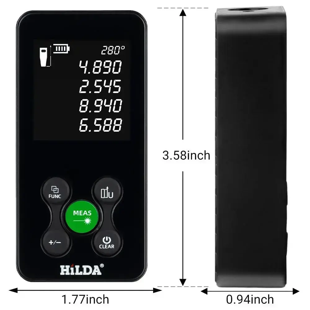 HILDA Лазерный дальномер,Зелёный свет,120M