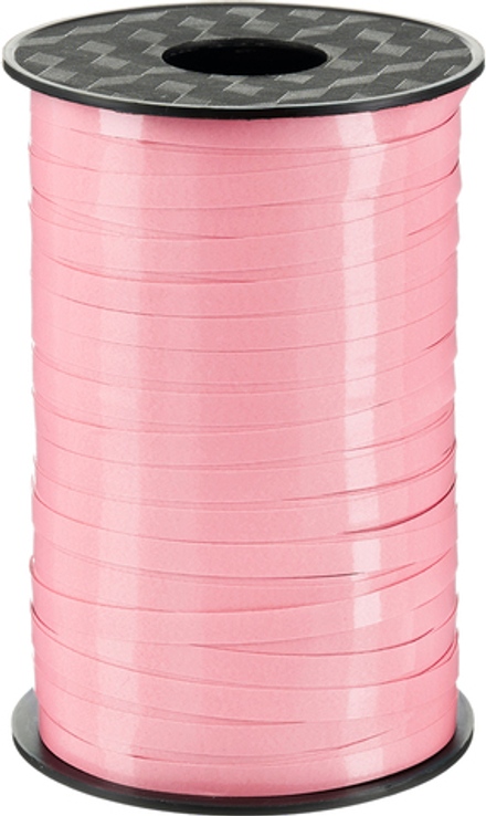 Лента полипропиленовая (0,5 см*250 м) Розовый, Лаковый, 1 шт.