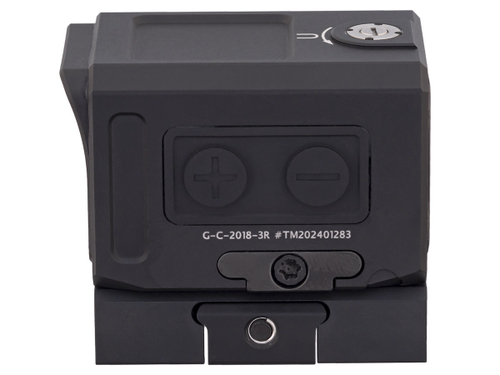 Коллиматорный прицел Gaut Tourmaline 1x20x18, закрытый, точка 3 МOA красная, Weaver (G-C-2018-3R)