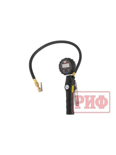 Пистолет для подкачки колес с электронным манометром РИФ от 0,3 до 7 атм.