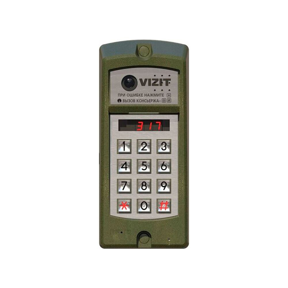 БВД-317RCBW блок вызова Vizit