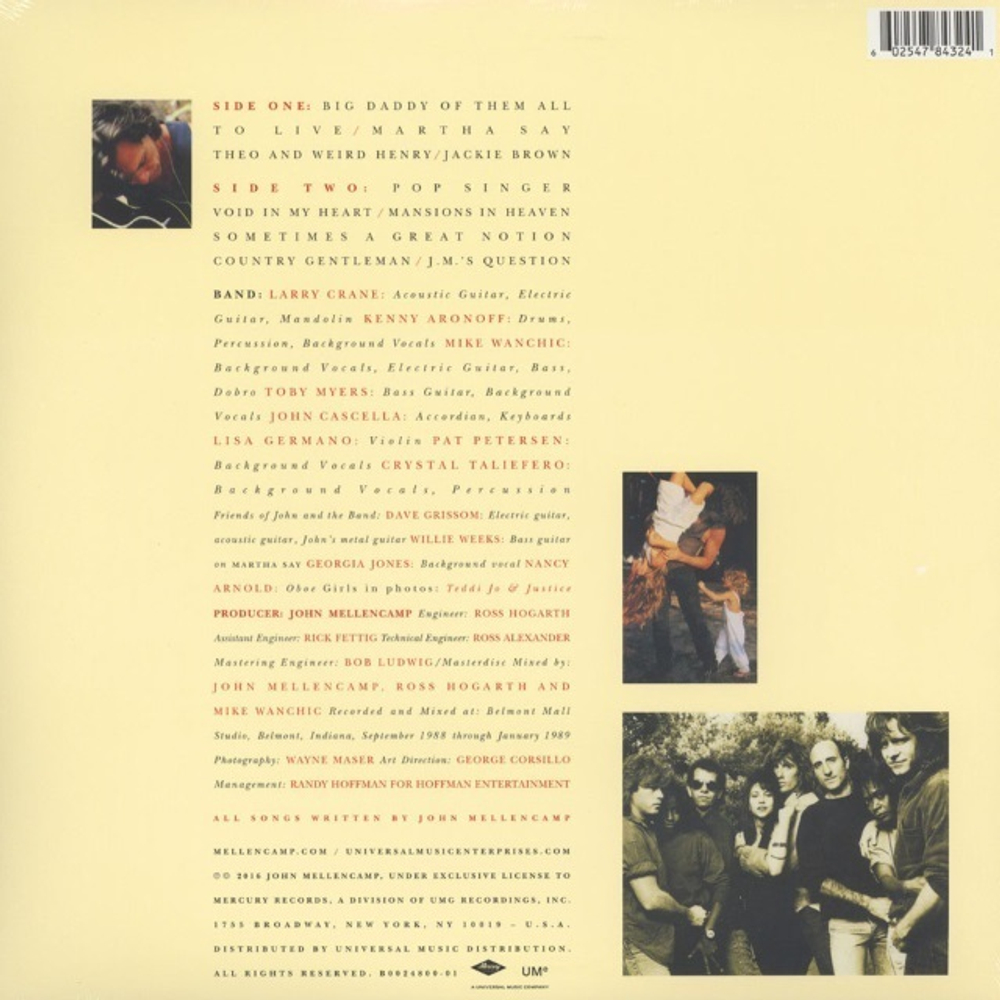 John Cougar Mellencamp / Big Daddy (LP)
