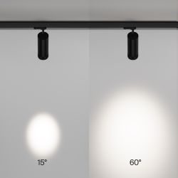 Трековый трехфазный светодиодный светильник Maytoni Trinity   TR198-3-20W4K-Z-B