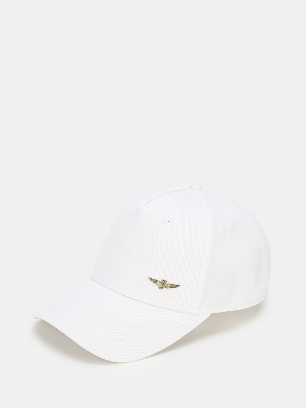 Кепка AERONAUTICA 1122 белый лого метал.