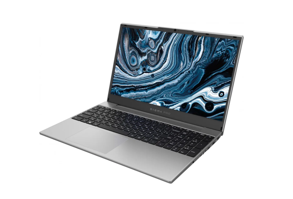 Digma Pro Breve Ноутбук 15.6", AMD Ryzen 7 5700U, RAM 16 ГБ, SSD 512 ГБ, AMD Radeon, Windows Pro, (DN15R7-ADXW01), серебристый, Русская раскладка