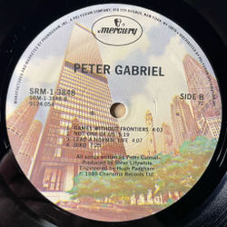 Винтажная виниловая пластинка LP Peter Gabriel Intruder (USA 1980)