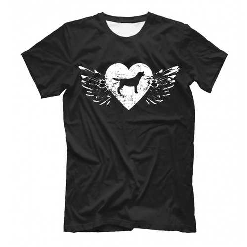 Футболка "Лабрадор в сердце"