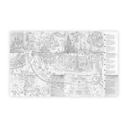 Карта-раскраска «Казань»