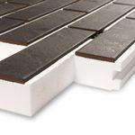 Термопанель ППС Paradyz Semir Grafit Elewacja - 1000х455 мм