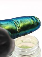 Хамелеон премиум ХАР03 - (Зелёный) - золотой - синий - универсальный