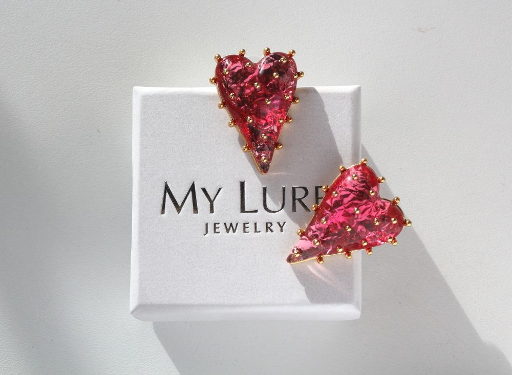 Серьги Сердце