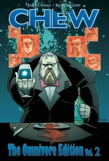 CHEW Omnivore Edition, Vol. 2 Hardcover  + СКЕТЧ И АВТОГРАФ Роба Гиллори