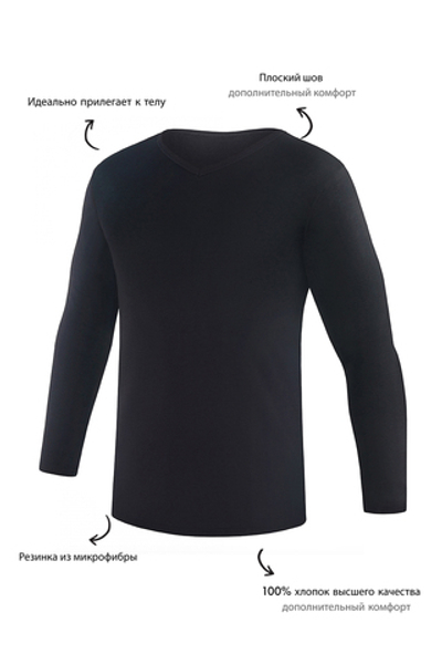 Мужская футболка EB32 Черный Uniconf