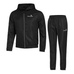 Мужские теннисные Костюмы Sergio Tacchini Carson Tracksuit Men - Black, Silver