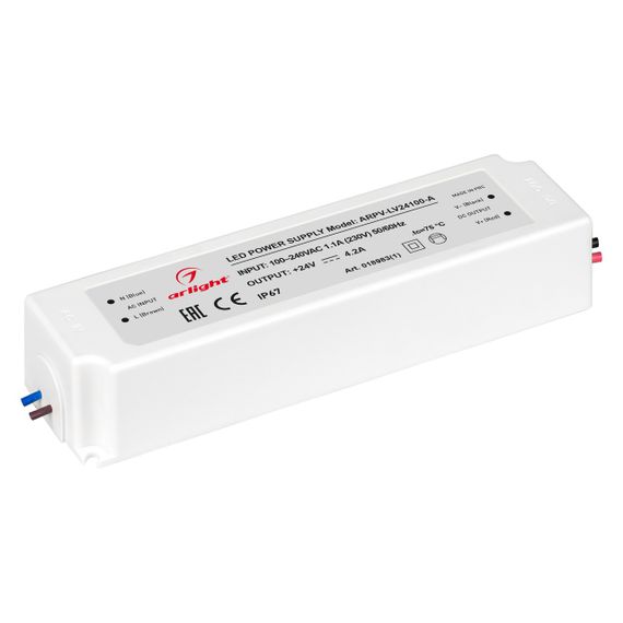 Блок питания Arlight ARPV-LV100-A 24V 100W IP67 4,2A 018983(1)