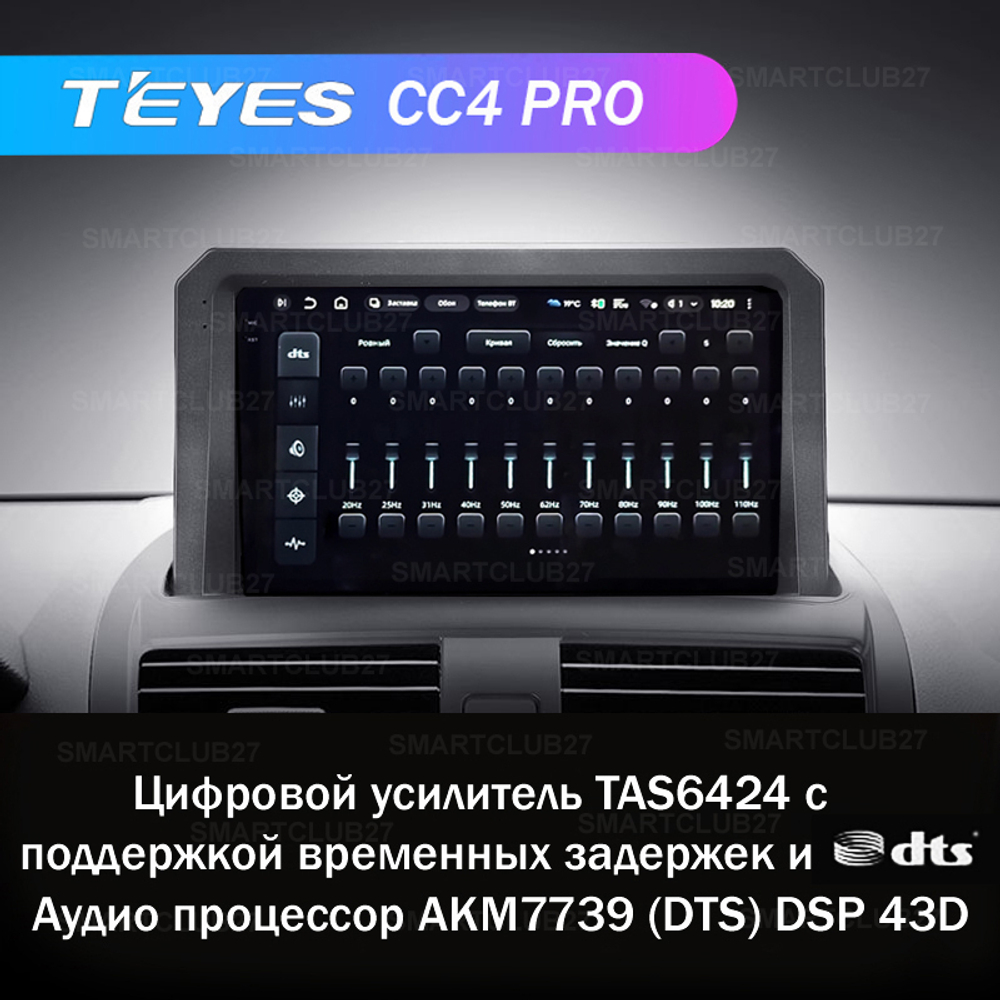 Teyes CC4 Pro 9" для Honda Accord 7 2002-2008