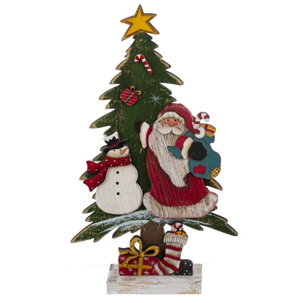 GAEM Фигурка декоративная "Ёлка",L18 W5 H31 см, 2в.