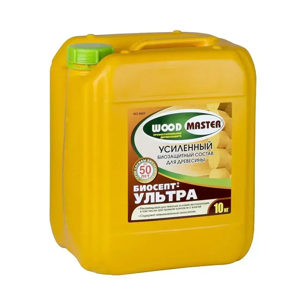 Антисептик для дерева Woodmaster Биосепт-ультра, 10 кг