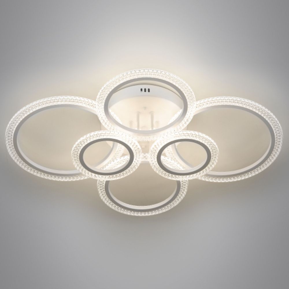 Светильник потолочный светодиодный Rivoli Marion 6107-109 132 Вт LED 2800К - 6200К модерн с пультом