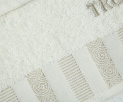 Набор полотенец 5 шт Trussardi Master белый