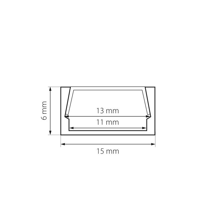 Профиль с рассеивателем Lightstar Profiled 419111