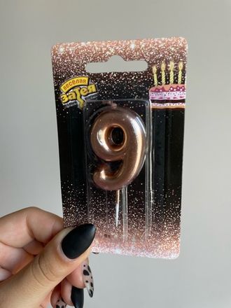 Свечи-цифры