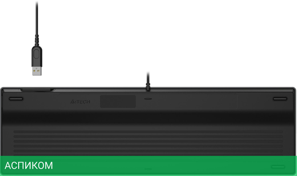 Клавиатура A4Tech Fstyler серый/неоновая подсветка (FX60H GREY/NEON)