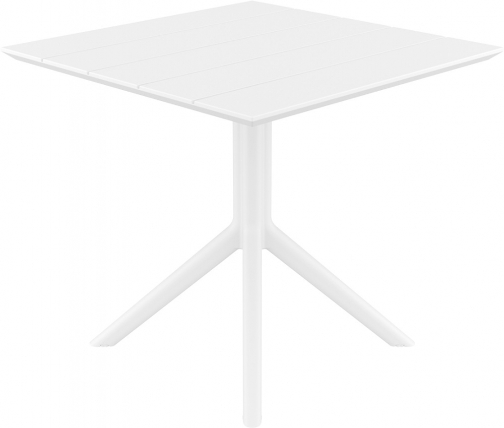 Стол пластиковый Siesta Contract Paris Table 80, белый
