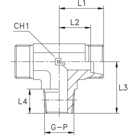 Штуцер FTC DL15 NPT1/2" (корпус)