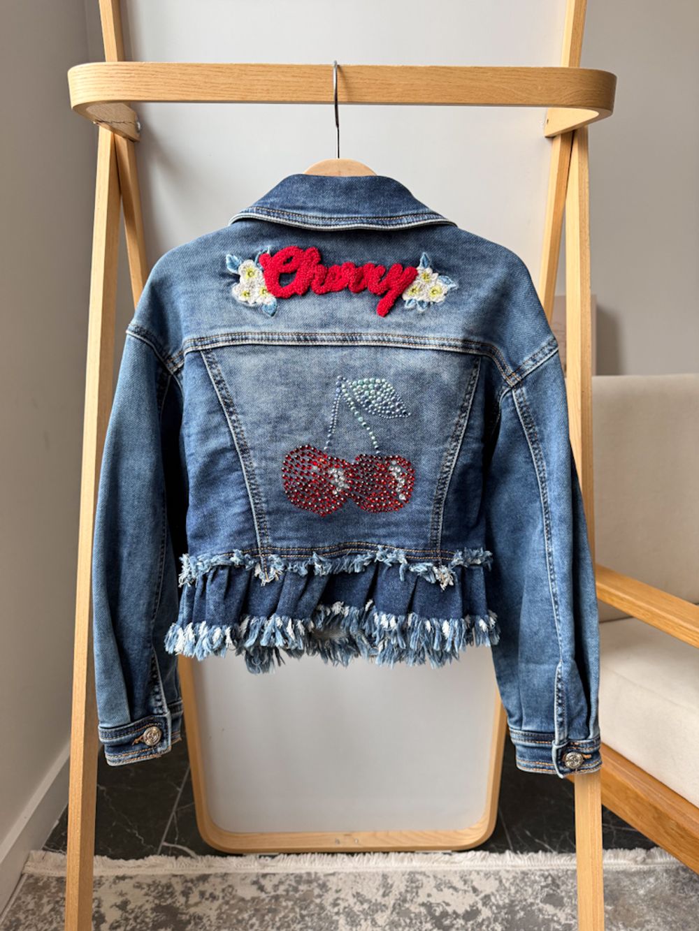 Джинсовая куртка Monnalisa, 128