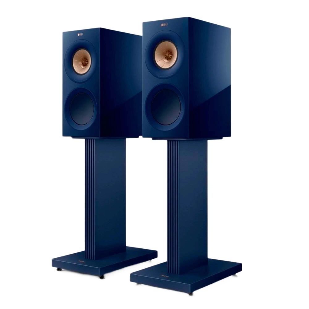 KEF R3 Meta Indigo Gloss трехполосная полочная пассивная акустическая система (пара)