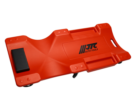 Тележка подкатная для ремонта автомобиля 1030x470x120мм (лежак, пластиковый каркас) JTC