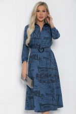 Платье Франческа (голубое) П12582-18 LT Collection