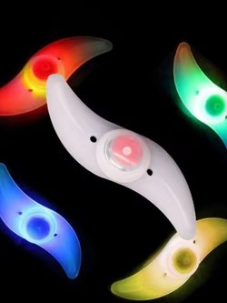 Светящиеся колпачки на колеса 2 шт (S11-487)