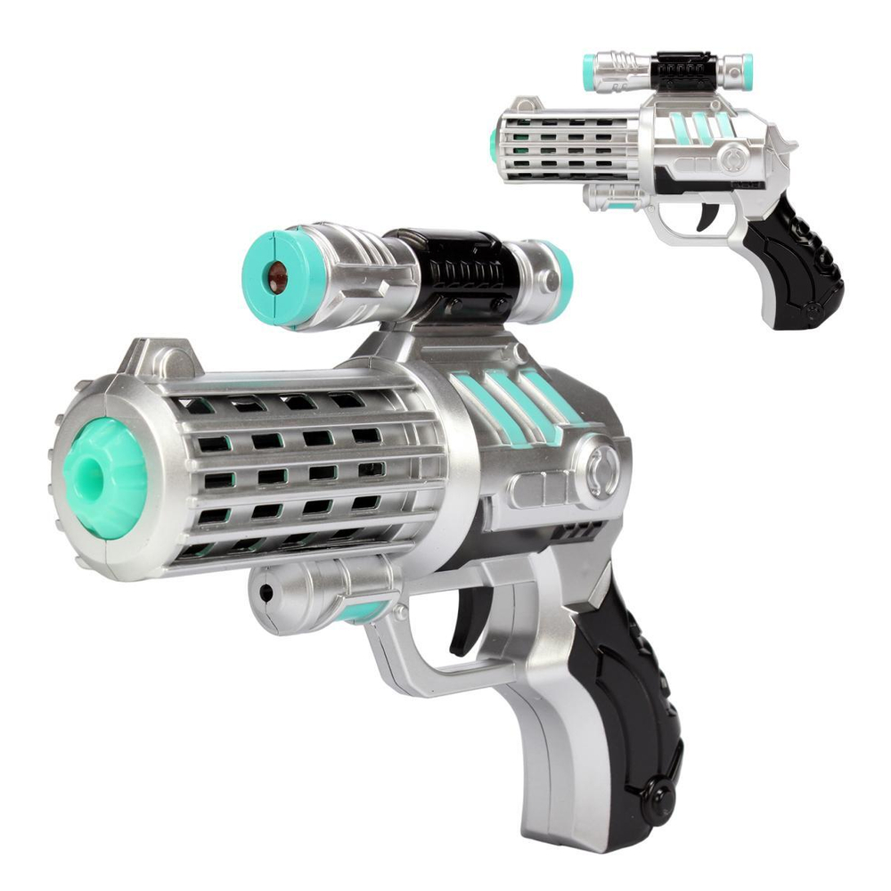 Пистолет на батарейках, пакет 844-5